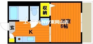 コンフォート住吉の物件間取画像